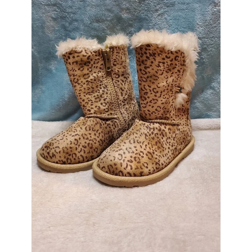 8M Maggie And Zoe Kids Brown Boots 7